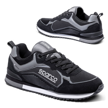 2025 Sparco Teamwear S-ROAD Sports Trainers Shoes Microfibre Breathable Fabric