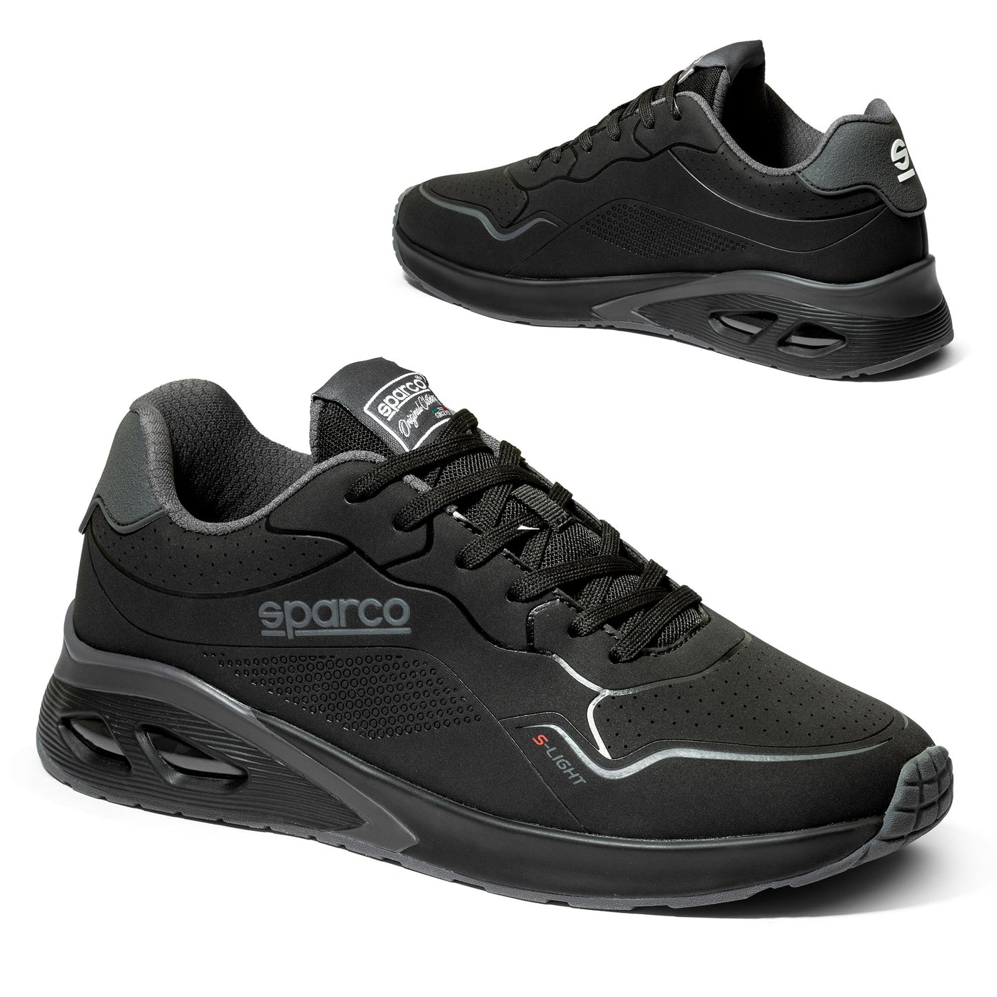 2025 Sparco Teamwear S-LIGHT Sports Trainers Sneakers Shoes Smooth Microfibre