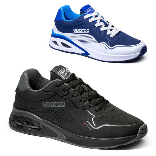 2025 Sparco Teamwear S-LIGHT Sports Trainers Sneakers Shoes Smooth Microfibre