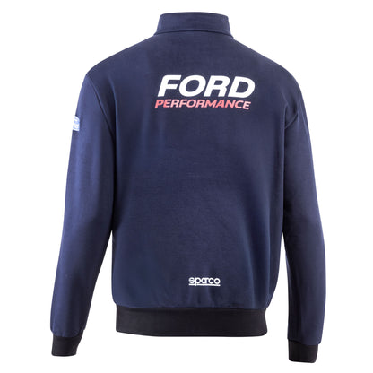 2025 Sparco Ford Performance Half Zip Sweatshirt Jumper Official Merchandise