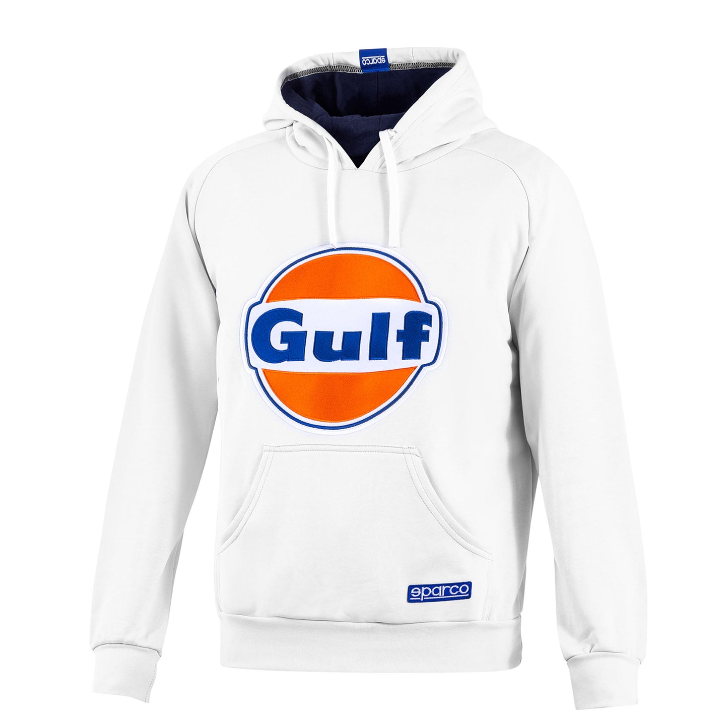 2025 Sparco Gulf Racing Hoodie Hoody Jumper Genuine Fanwear Made in Italy