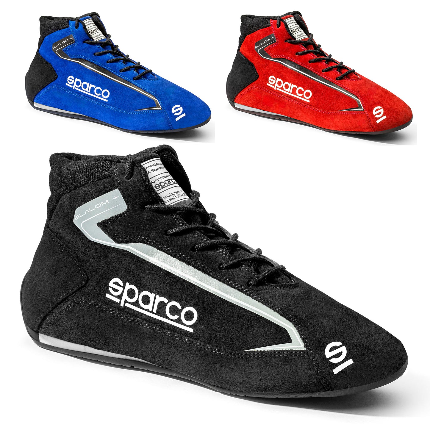 2025 Sparco SLALOM+ Racing Driver Boots Restyled Design FIA Approved Fireproof