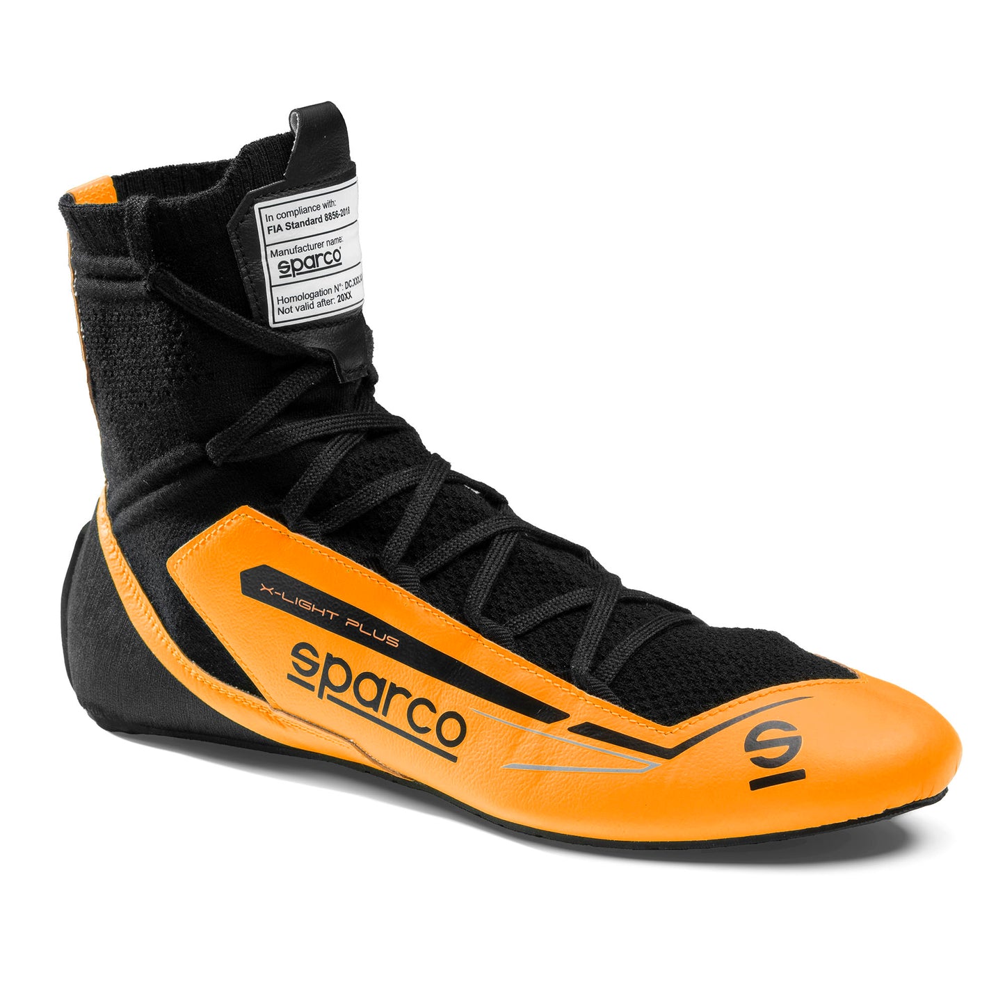 2025 Sparco Racing Boots X-LIGHT PLUS High Top Sock Spec FIA Approved Fireproof