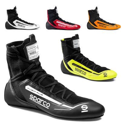 2025 Sparco Racing Boots X-LIGHT PLUS High Top Sock Spec FIA Approved Fireproof