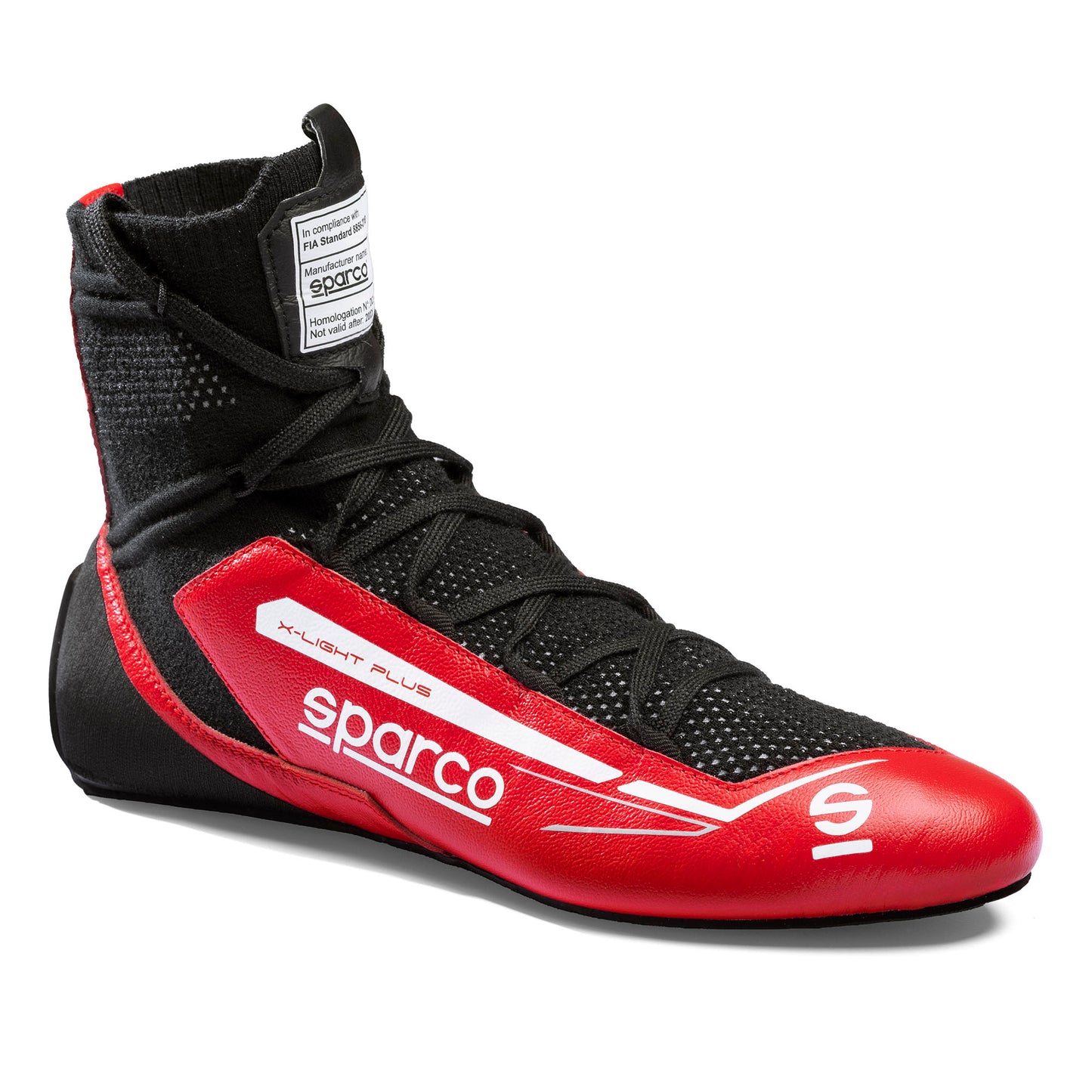 2025 Sparco Racing Boots X-LIGHT PLUS High Top Sock Spec FIA Approved Fireproof