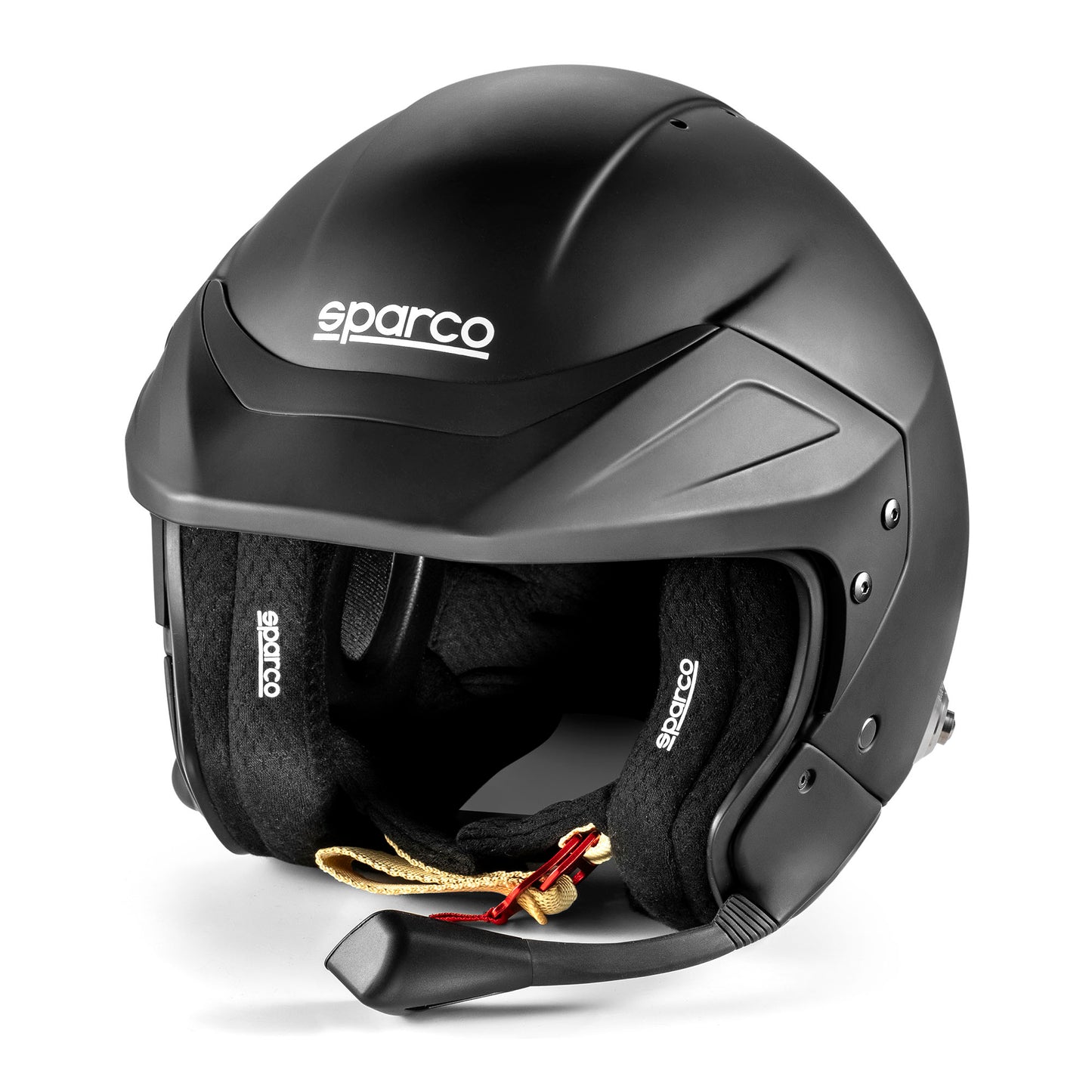 2025 Sparco FLUX RJ-I Race Helmet Open Face Intercom Race Rally FIA SNELL SPEC