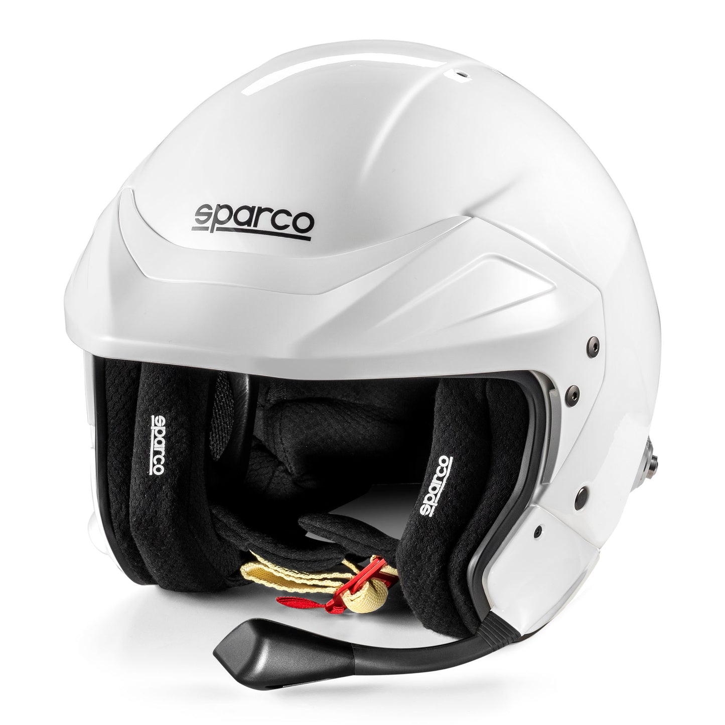 2025 Sparco FLUX RJ-I Race Helmet Open Face Intercom Race Rally FIA SNELL SPEC