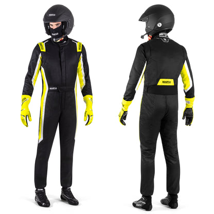 2025 Sparco SPRINT PRO Racing Suit Entry Level 2-Layer Fireproof FIA Approved