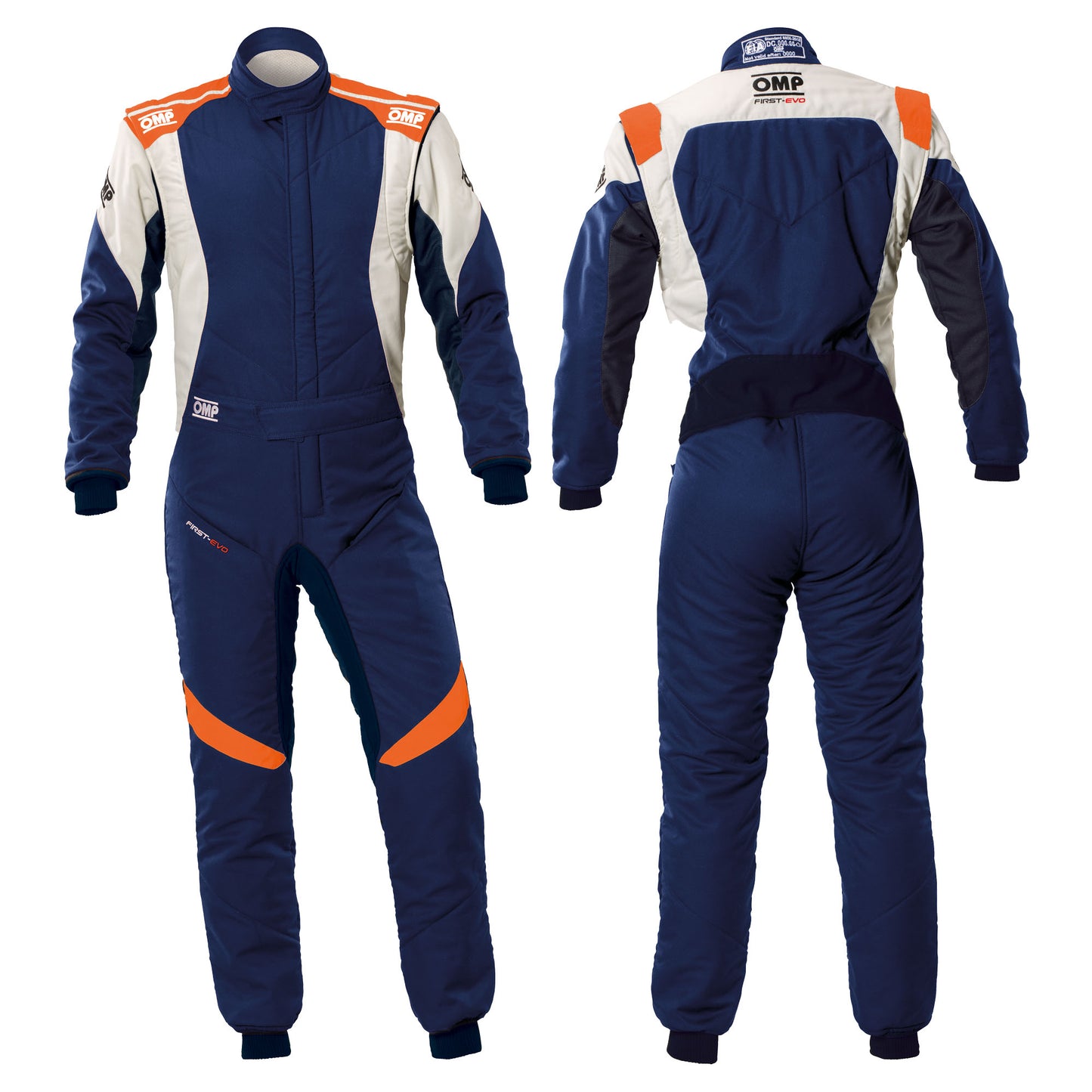 2025 OMP First Evo Race Suit Entry Level Fireproof Overalls FIA 8856-2018 Spec