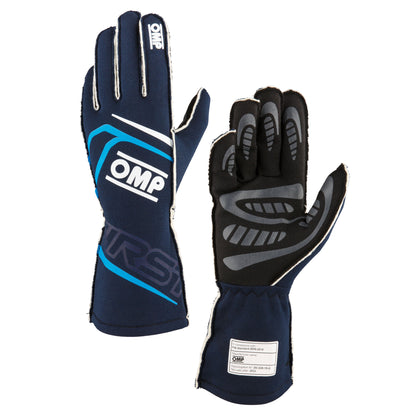 2025 OMP First Racing Driver Gloves Entry Level Fireproof Spec FIA 8856-2018