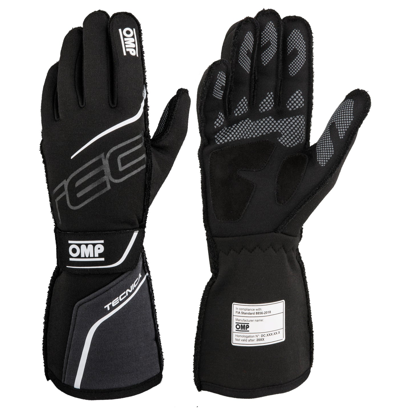 2025 OMP Tecnica Racing Driver Gloves New Design Fireproof FIA 8856-2018 Spec