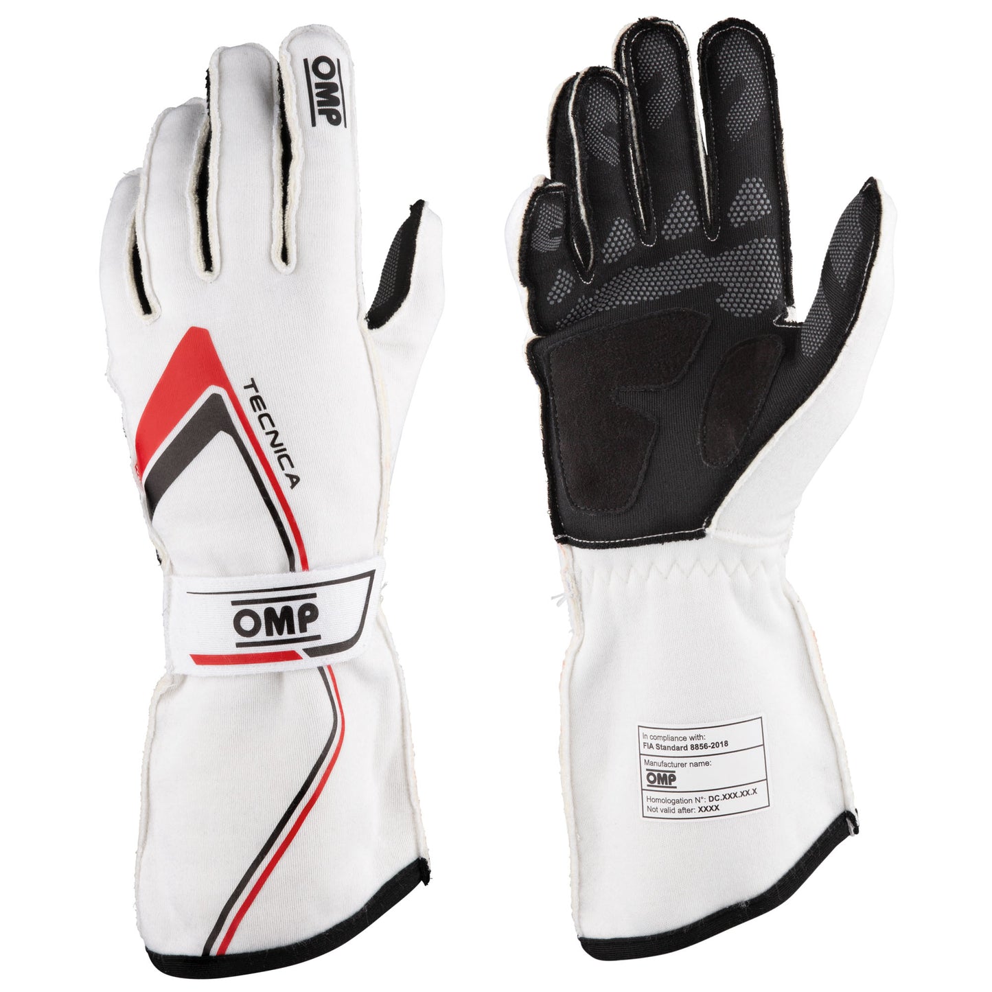 OMP Tecnica Evo Racing Gloves FIA 8856-2018 Fireproof Motorsport Race Rally