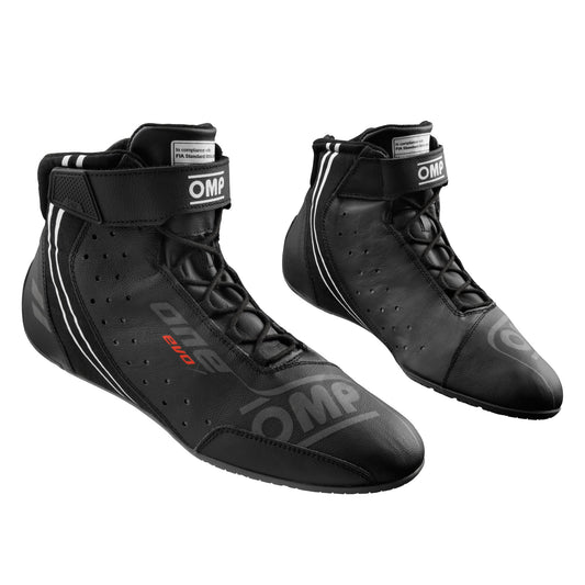 OMP ONE EVO-X Racing Driver Boots Shoes FIA 8856-2018 Fireproof Top Spec Design