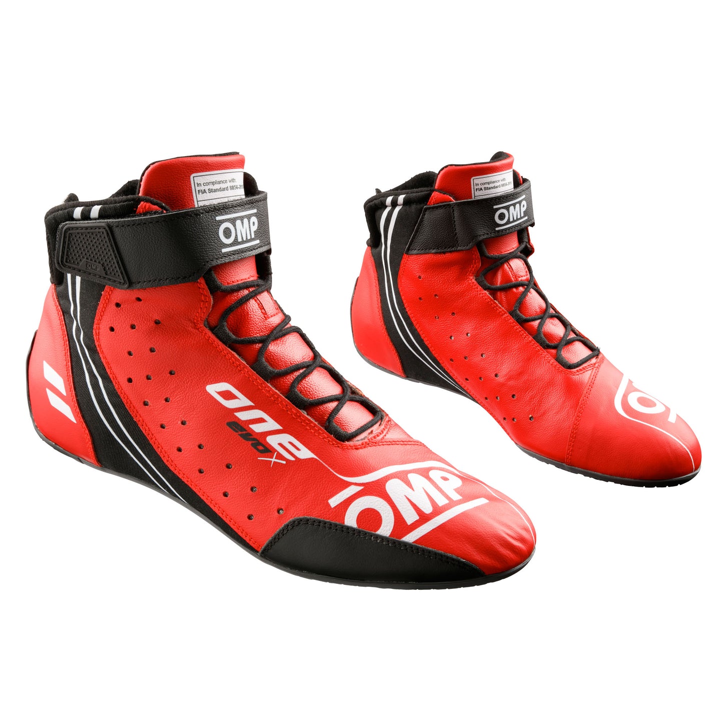 OMP ONE EVO-X Racing Driver Boots Shoes FIA 8856-2018 Fireproof Top Spec Design