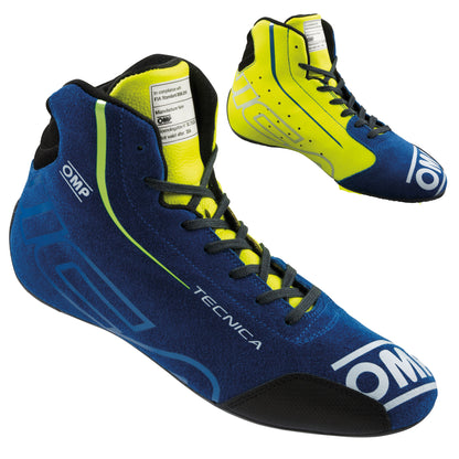 2025 OMP One Tecnica Racing Driver Boots Shoes Latest Design FIA 8856-2018 Spec