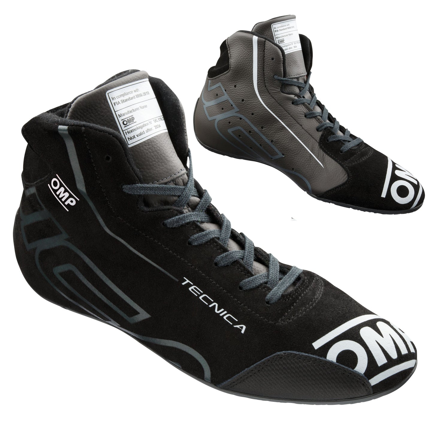 2025 OMP One Tecnica Racing Driver Boots Shoes Latest Design FIA 8856-2018 Spec