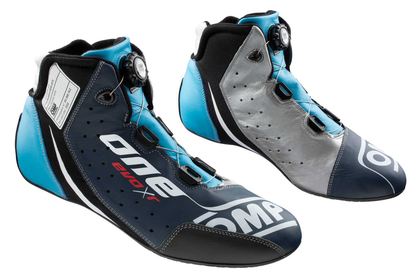 2025 OMP One Evo X Racing Driver Boots Shoes Professional Model FIA 8856-2018