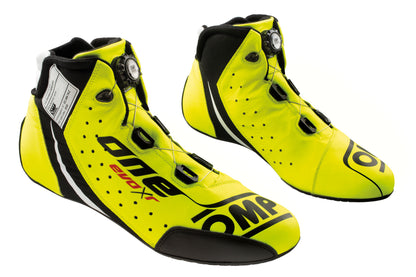 2025 OMP One Evo X Racing Driver Boots Shoes Professional Model FIA 8856-2018