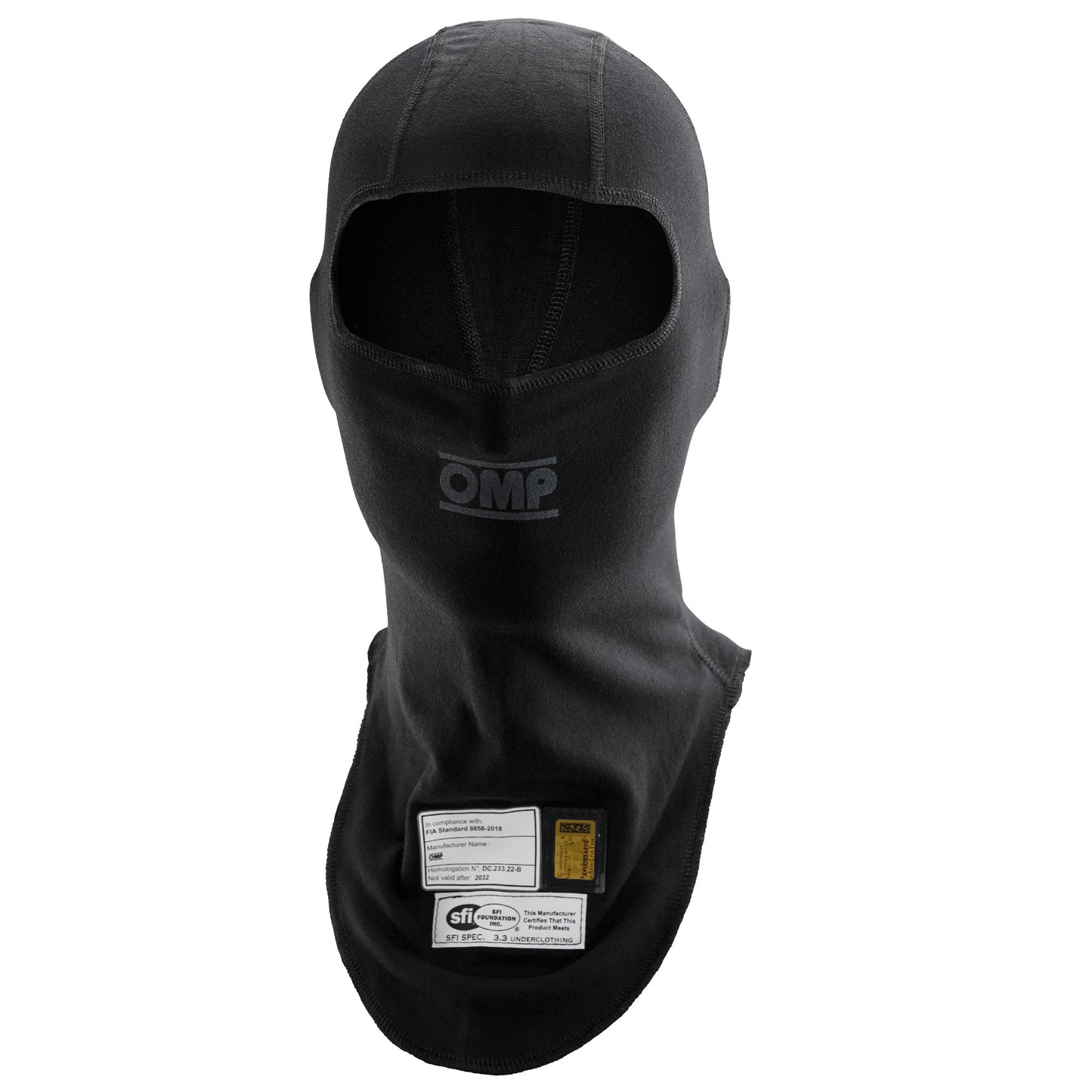 OMP One Evo Balaclava Professional Fireproof Underwear FIA 8856-2018 Approved