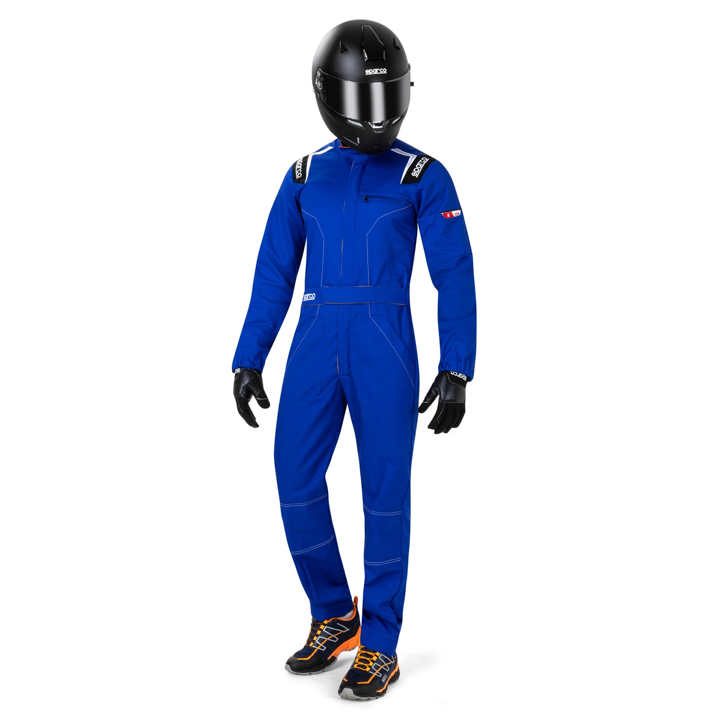 Sparco MS-4 MS4 Mechanic Suit Overalls Pitcrew Go-Karting 1-Layer Light Fabric