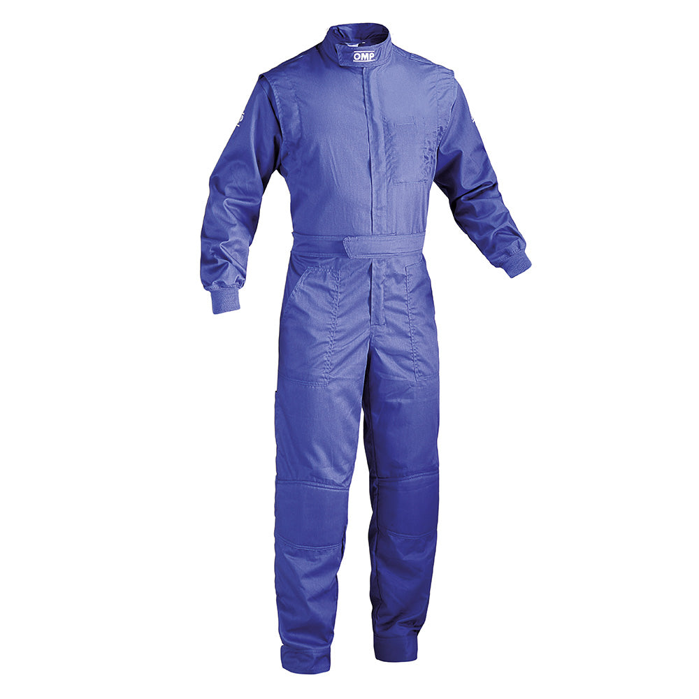 OMP Lightweight Mechanic Suit 1-Layer Cotton Overalls Indoor Karting All Sizes