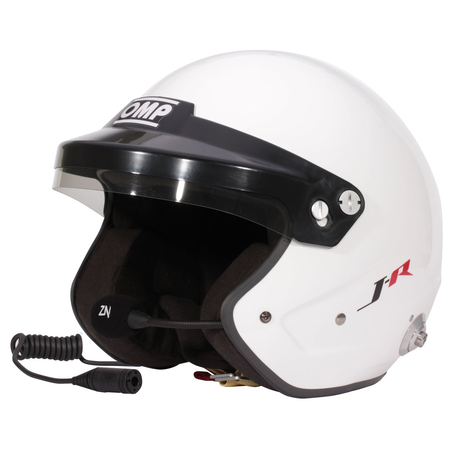 2025 OMP J-RALLY Helmet Open Face Model FIA 8859-2024 Race Rally Motorsport