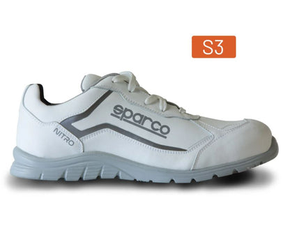 07522 Sparco NITRO S3 SRC Safety Footwear Work Trainers Microfibre Waterproof