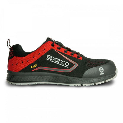 07526 Sparco CUP S1P SRC Safety Footwear Indoor Work Shoes Trainers Steel Toe