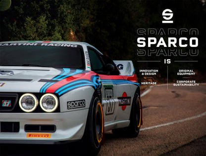 0012A7MR Sparco Trainers Martini Racing Special Edition Lancia Rally Retro Style