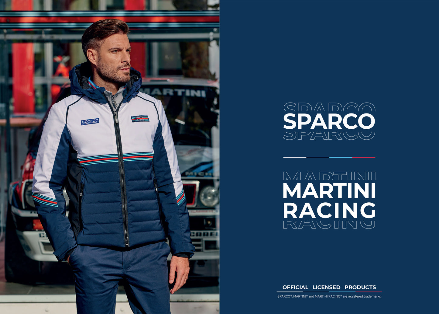 Sparco Lancia Martini Racing Ladies Sweatshirt Full Zip Jacket in Womens Sizes