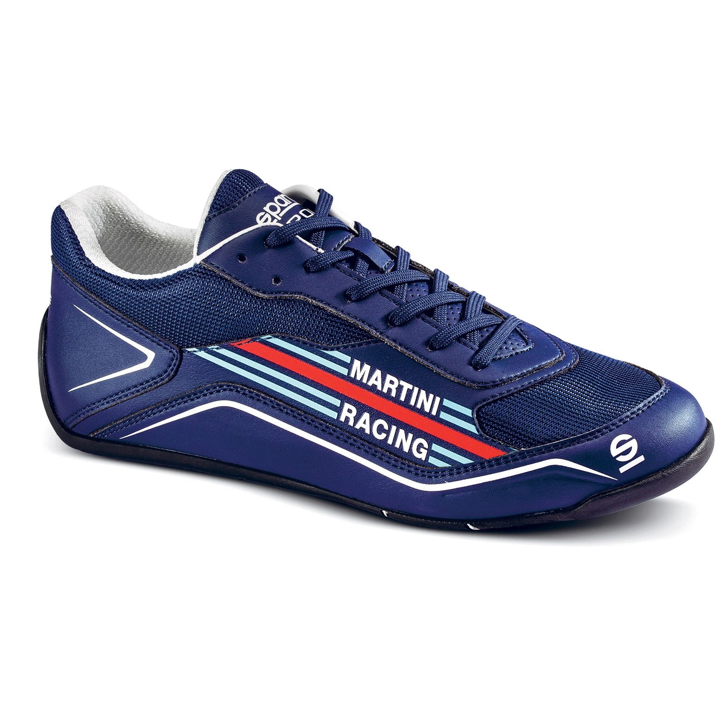 Sparco Martini Racing S-Pole Trainers Leisure Paddock Shoes Navy Rally Retro