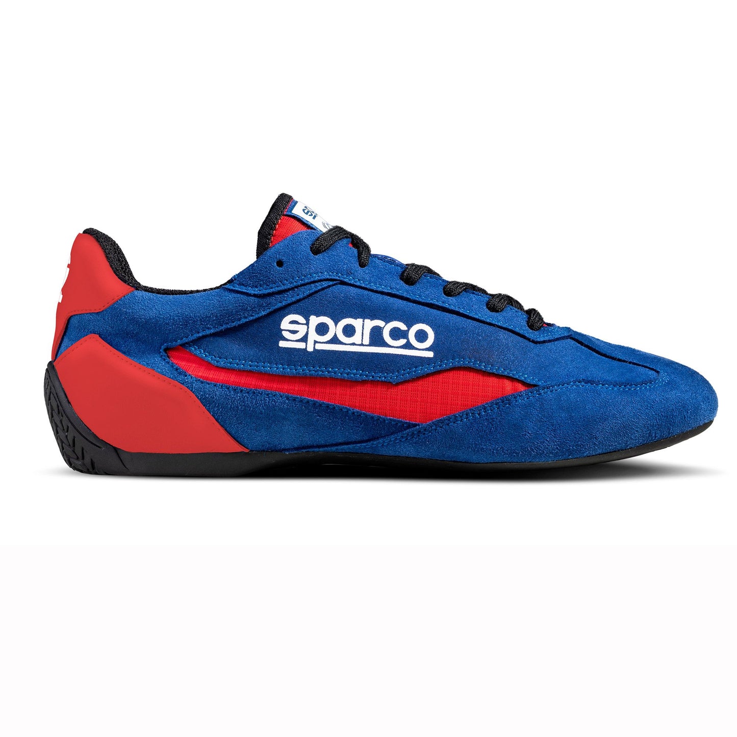 0012A7 Sparco S-DRIVE Trainers Shoes Sneakers Microfibre Low Cut Style Leisure