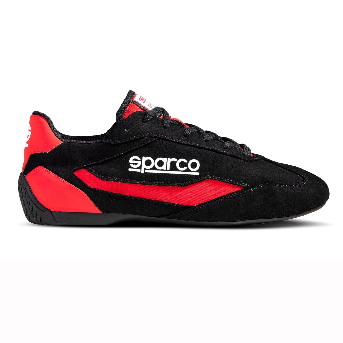 0012A7 Sparco S-DRIVE Trainers Shoes Sneakers Microfibre Low Cut Style Leisure