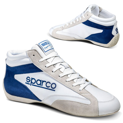 0012A8 Sparco S-DRIVE MID Trainers Mid Cut Racing Style Shoes Boots Leisure