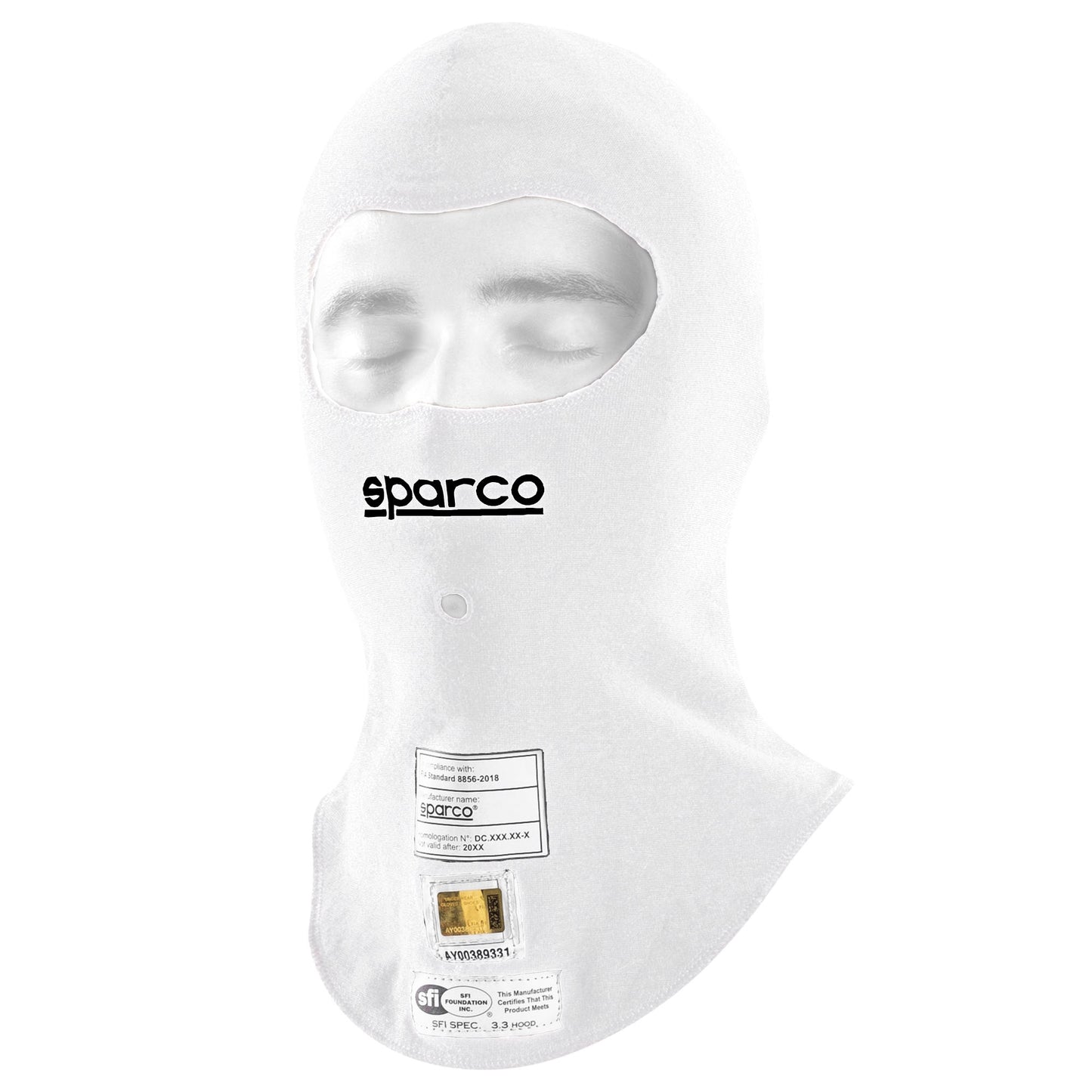 001408 Sparco Racing Fireproof Balaclava RW-11 EVO FIA 8856-2018 Motorsport