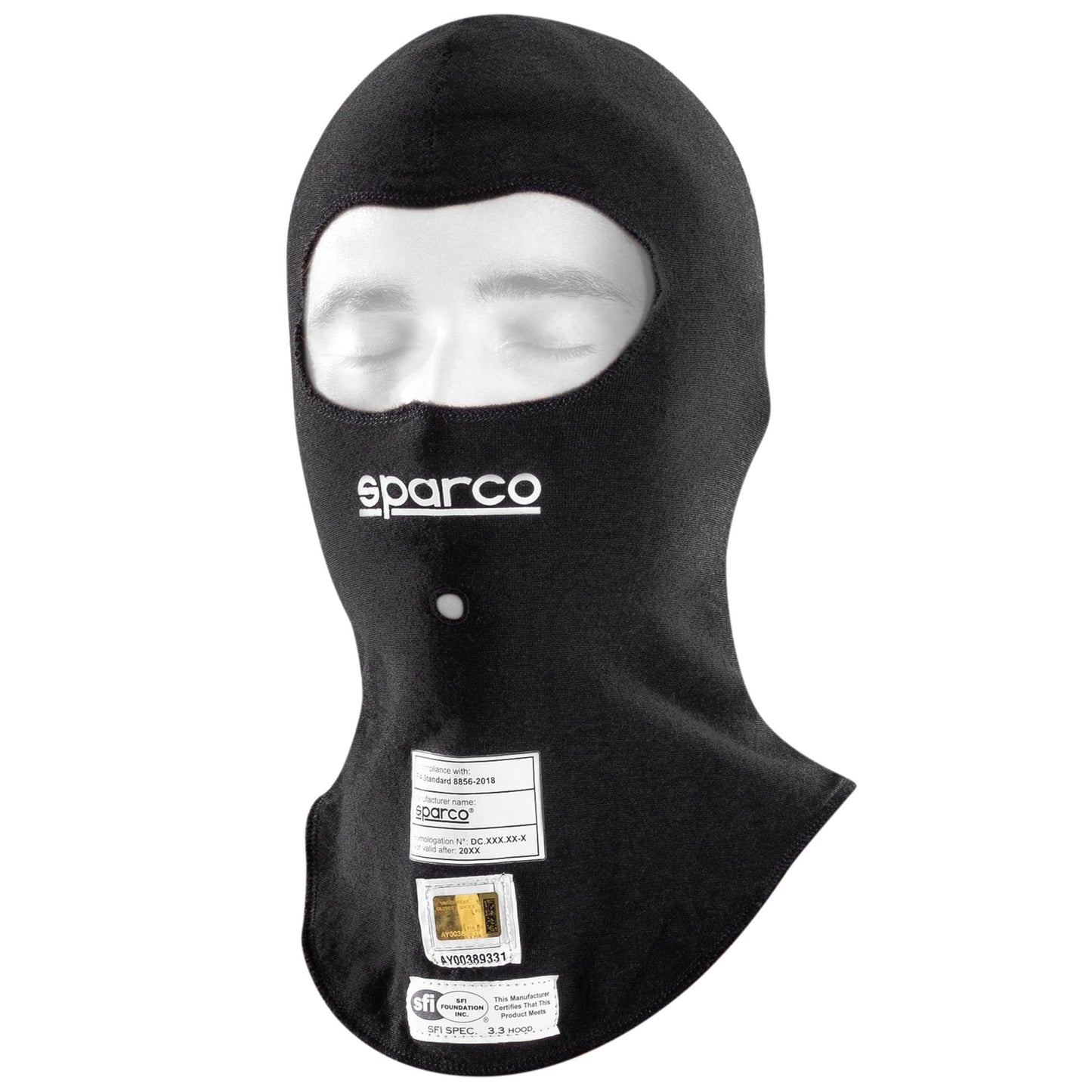 001408 Sparco Racing Fireproof Balaclava RW-11 EVO FIA 8856-2018 Motorsport