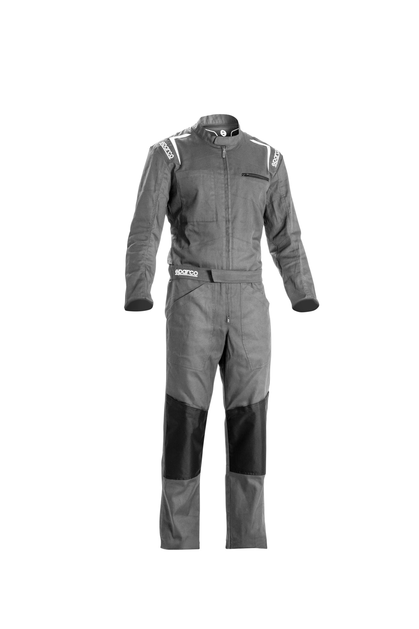 Sparco MS-5 MS5 Race Mechanic Suit Overalls Colour Black/Grey Pitcrew Teamwear