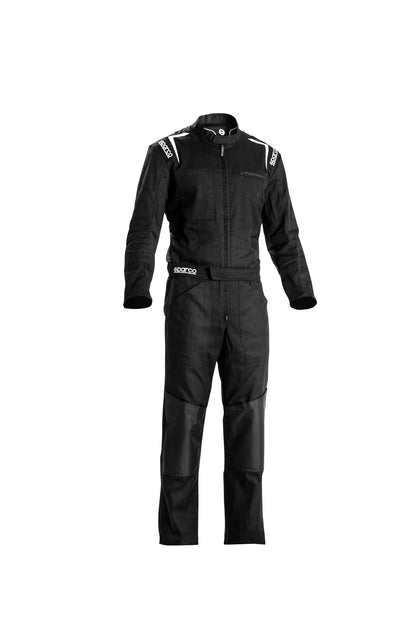 Sparco MS-5 MS5 Race Mechanic Suit Overalls Colour Black/Grey Pitcrew Teamwear