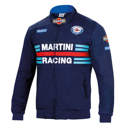 01281MR Sparco Martini Racing Replica Bomber Style Jacket