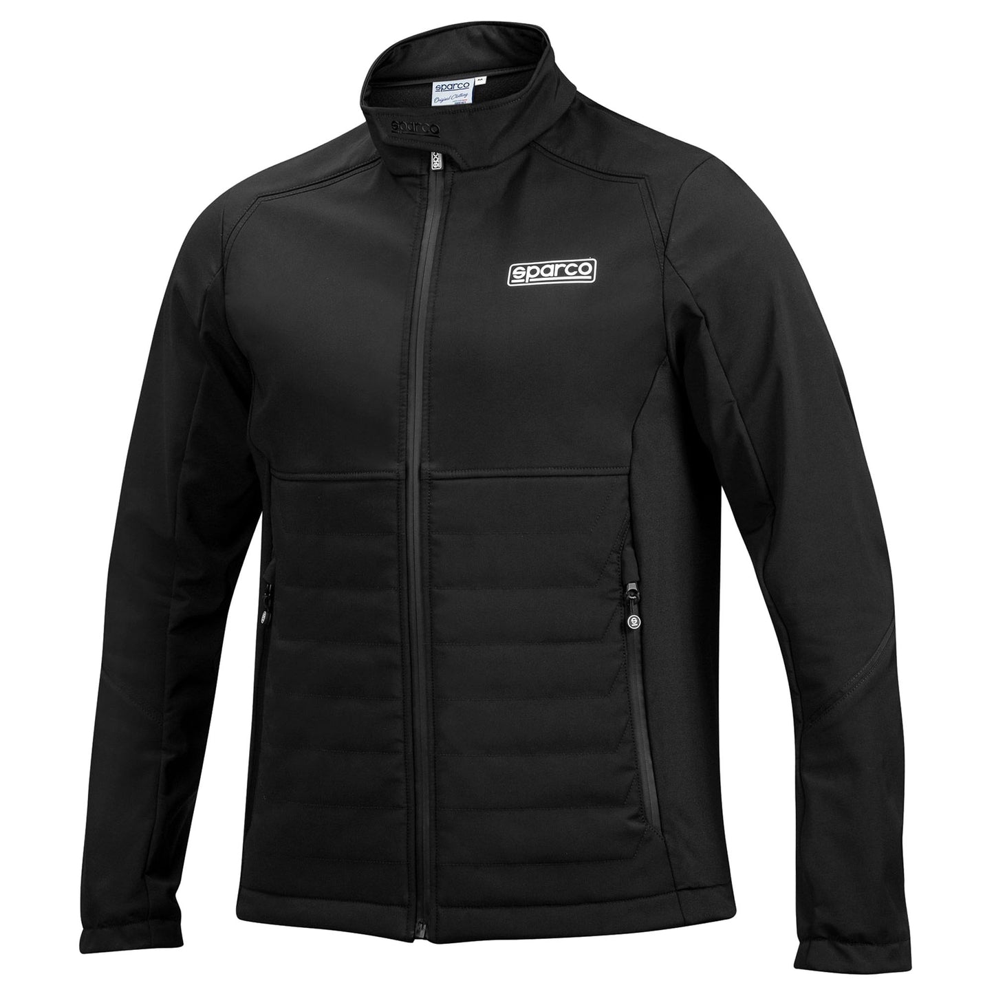 01363 New 2023 Sparco Mens Softshell Fleece Jacket Coat 3-Layer Weatherproof