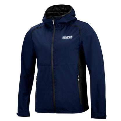 Sparco Racing Mens Windbreaker Jacket Lightweight Coat Waterproof Teamwear