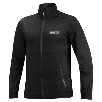 01366 New 2023 Sparco Racing Mens Full Zip Sweatshirt Jacket Cotton/Elastane