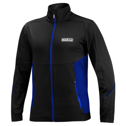 01366 New 2023 Sparco Racing Mens Full Zip Sweatshirt Jacket Cotton/Elastane