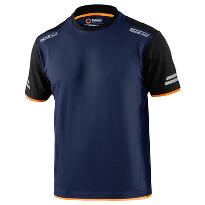 02416 Sparco Racing Technical T-Shirt Workwear Mechanic Pitcrew Team Leisure