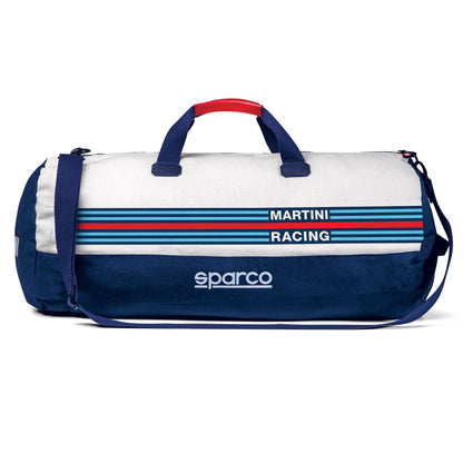 Sparco Martini Racing Sportbag 55L 62x30x30cm Holdall Travel Soft Duffle Bag