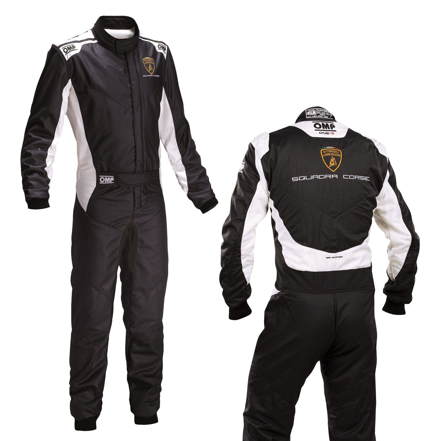 OMP One-S Race Suit Lamborghini Special Edition Fireproof Overalls FIA 8856-2018