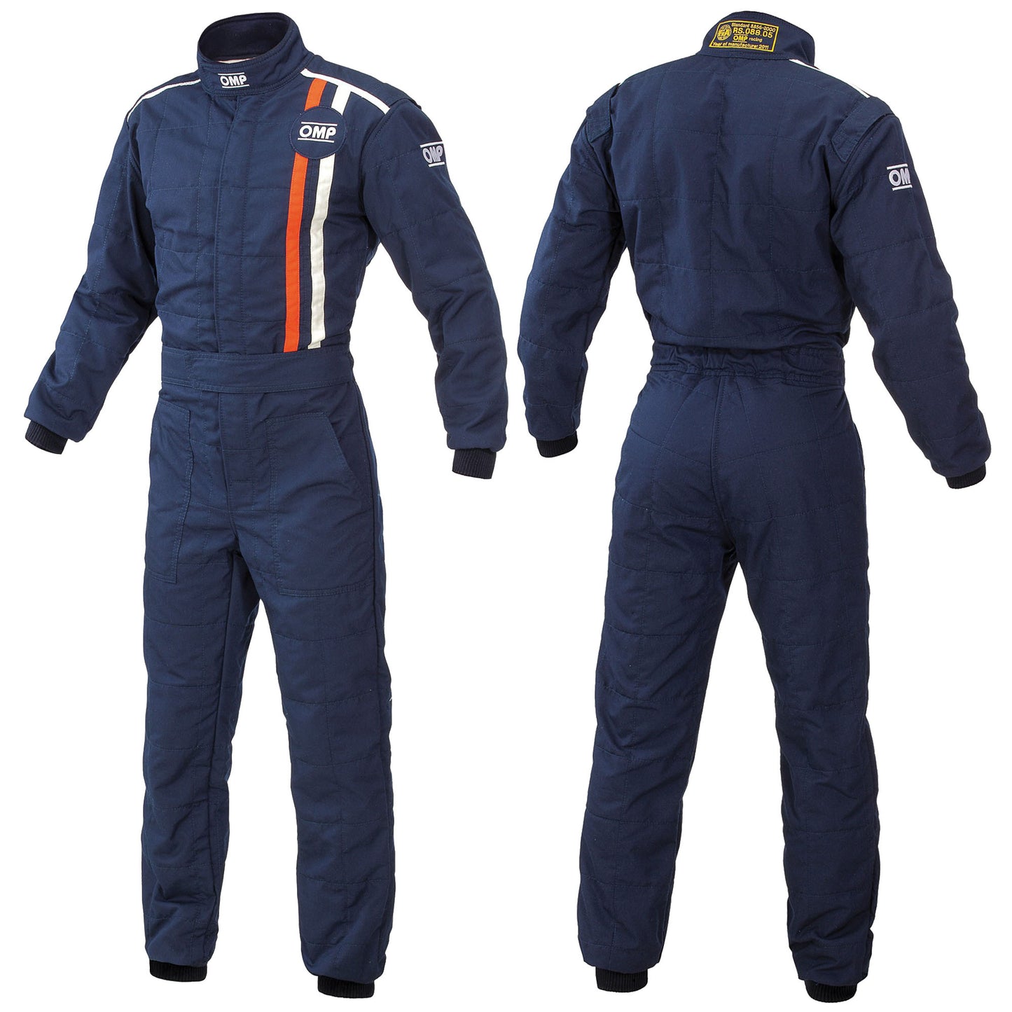 OMP Classic Race Suit Fireproof Vintage 1970s Retro Style FIA 8856-2018 Approved