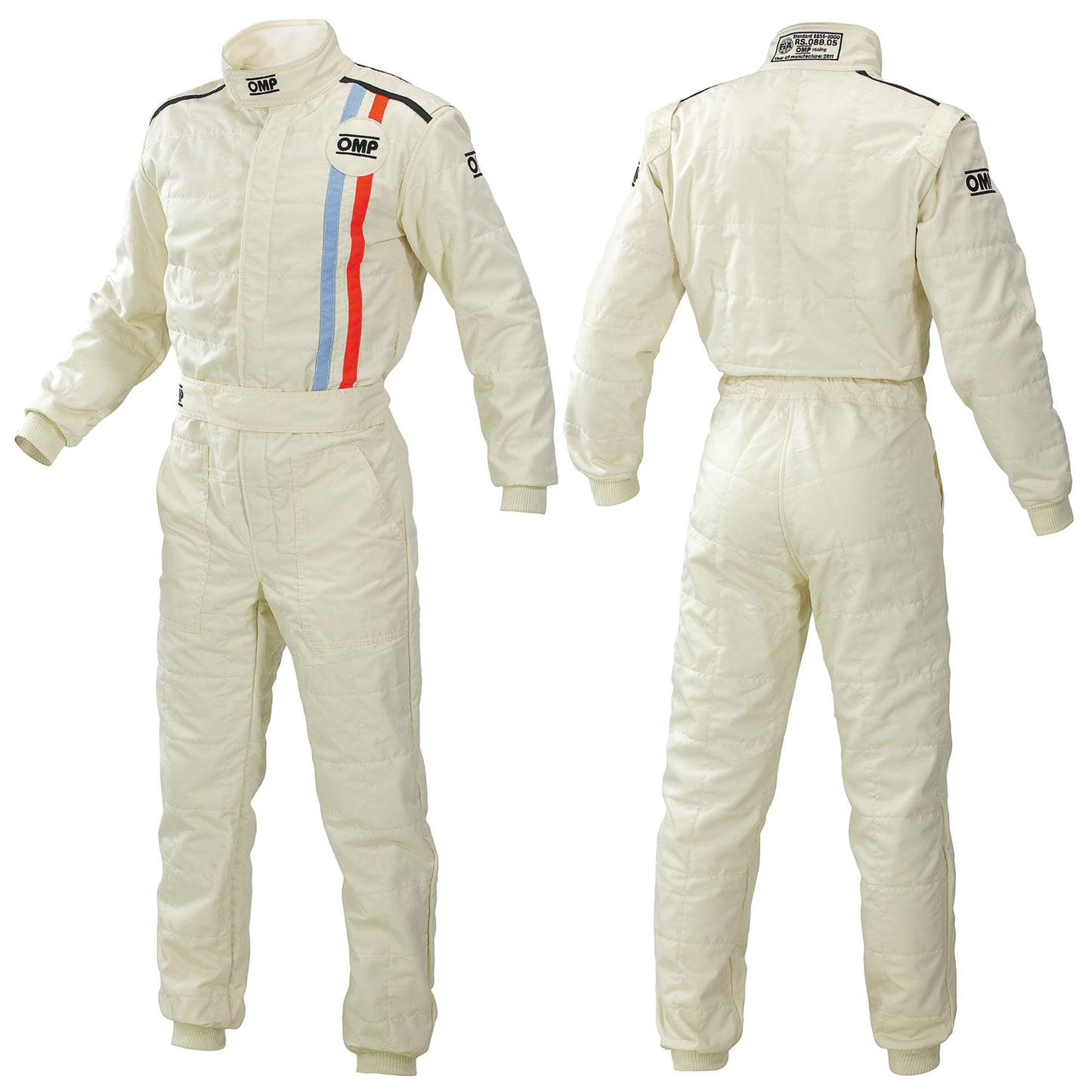 OMP Classic Race Suit Fireproof Vintage 1970s Retro Style FIA 8856-2018 Approved