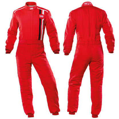 OMP Classic Race Suit Fireproof Vintage 1970s Retro Style FIA 8856-2018 Approved