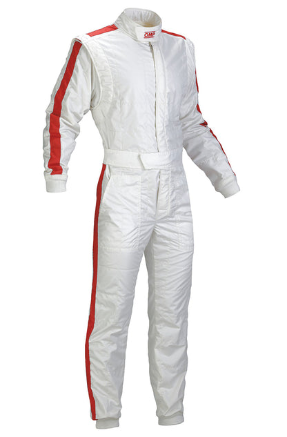 OMP One Vintage Race Suit F1 1960s Style FIA 8856-2018 Fireproof Racing Rally